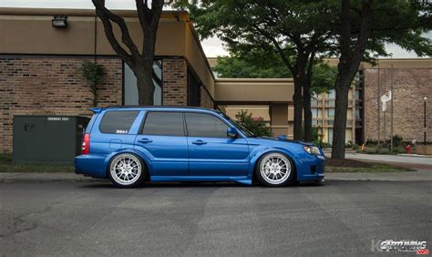 Lowered Subaru Forester Side