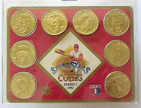 We currently have one physical location in the twin cities metro area in minnesota where you can shop our entire single card inventory or purchase unopened boxes & packs, supplies, and memorabilia. 1992 Sport Stars Collector Coins - Complete Set #3 (8 coins,SEALED !)