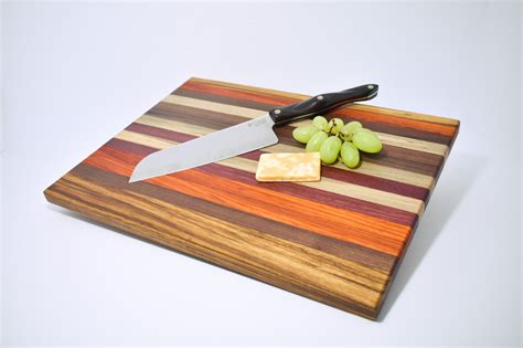 Homemade Exotic Wood Cutting Board Etsy