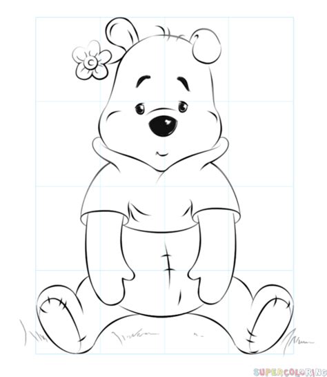 How To Draw Winnie The Pooh Easy Drawing Tutorials These Instructions
