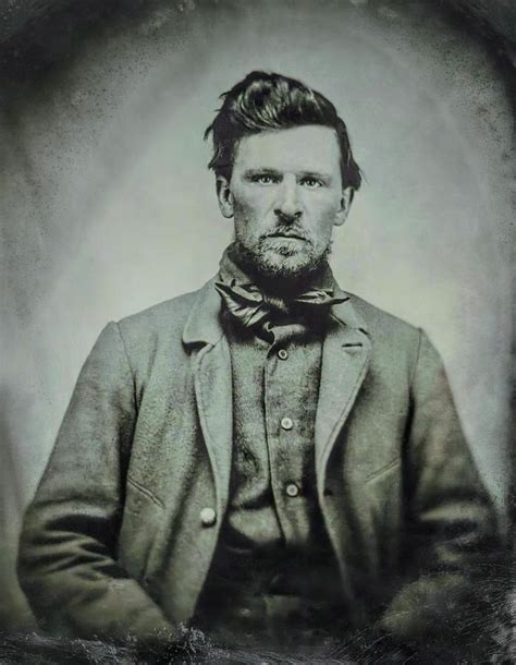 Marshal Photograph Young Wyatt Earp C 1872 By Daniel Hagerman Wilder