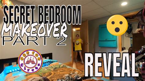 Secret Bedroom Makeover Part 2 Reveal Youtube