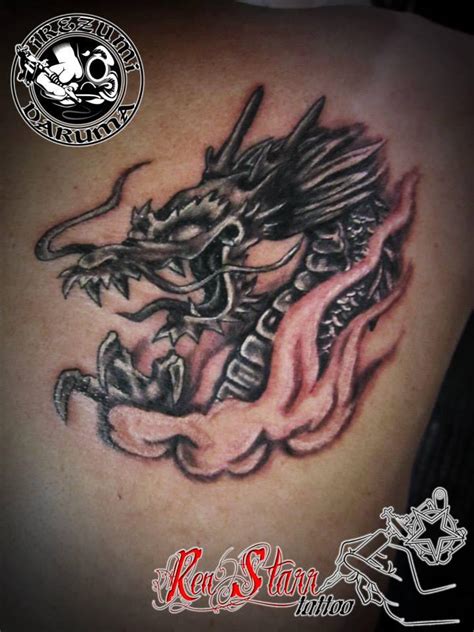 Dragon Tattoo By Renrenstarr On Deviantart