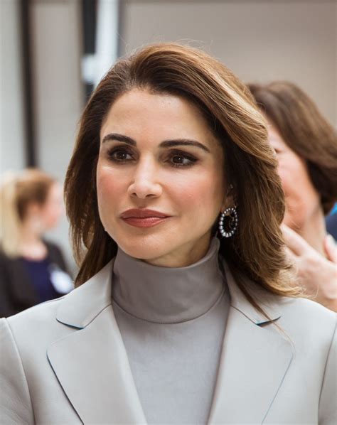 Queen Rania Al Abdullah During An Official Visit To The Netherlands Where Her Majesty Also