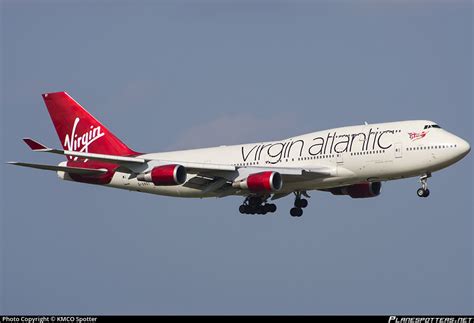 G Vast Virgin Atlantic Airways Boeing 747 41r Photo By Kmco Spotter