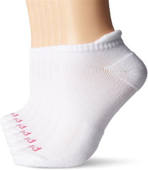 Peds Women S Essential Low Cut No Show Socks With Arch Support Pairs