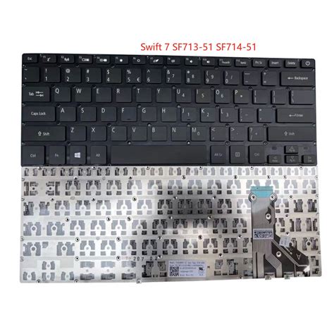 Brand New Us Keyboard For Acer Swift 7 Sf713 51 Sf713 51 M51w Sf714 51