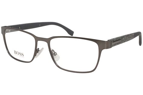 hugo boss 0986 riw eyeglasses men s matte grey full rim optical frame 53mm 716736023212 ebay