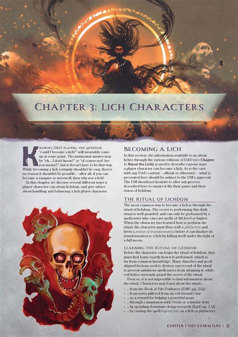 Larlochs Lexicon Of Lichdom Legendary Liches Lich Lore And Lichy