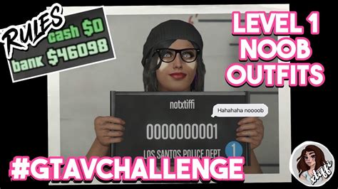 Gta5 Noob Outfits Gtavchallenge Participation Rules Info Youtube