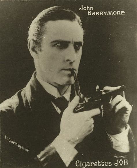 John Barrymore As Sherlock Holmes 1922 Silent Film John Barrymore Silent Movie