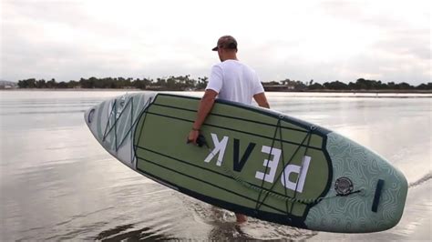 Peak Expedition Inflatable Stand Up Paddle Board Youtube