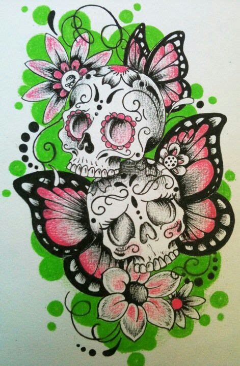 Sugar Skull Smile Now Cry Later Girly Tattoos Trendy Tattoos Love