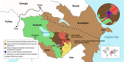 Armenia Azerbaijan Border Changes