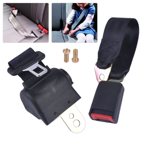 Dwcx 2 Point Universal Seat Belt Retractable Seat Safety Lap Belt