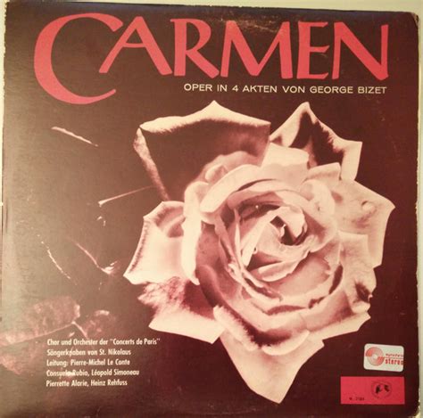 Georges Bizet Carmen Vinyl Discogs