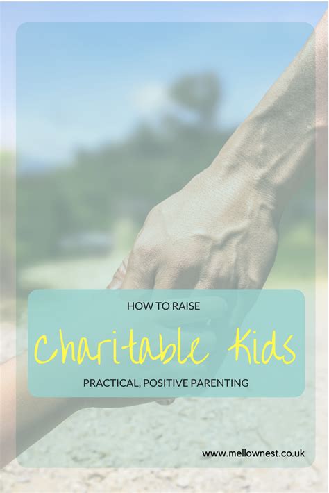 5 Ways To Teach Children To Be Charitable — Mellownest Teaching Kids