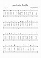 America, the Beautiful: Chords, Sheet Music, and Tab for Bass Guitar ...