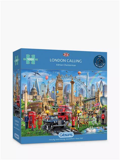 Gibsons London Calling Jigsaw Puzzle 1000 Pieces At John Lewis And Partners