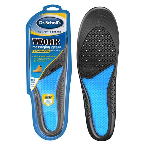 Dr Scholl S Work All Day Superior Comfort Insoles With Massaging Gel