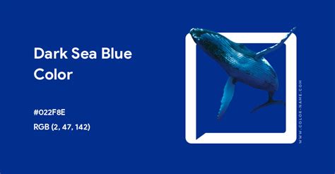 Dark Sea Blue Color Hex Code Is 022f8e