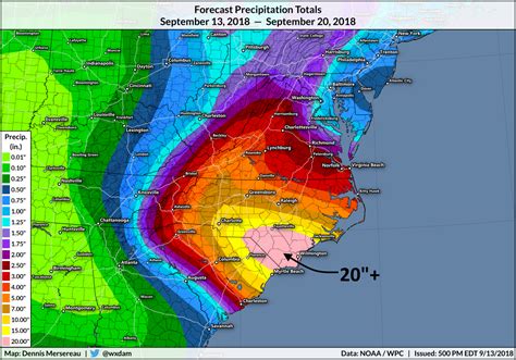 Hurricane Florence Is A Slow Motion Disaster With Historic Rains