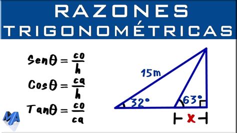 Razones Trigonométricas Aplicación Con Dos Triángulos Ejemplo 2