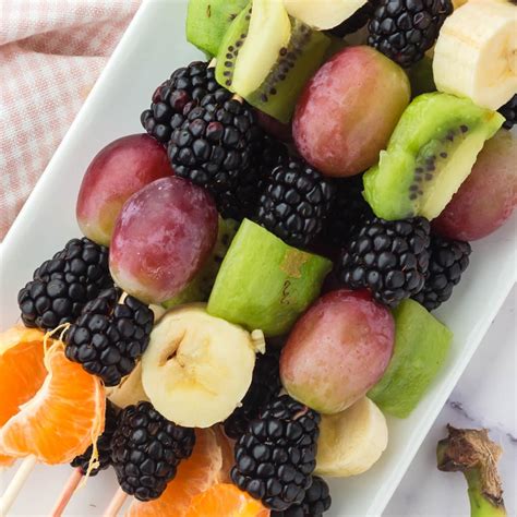 Fruit Kabobs Easy Appetizers