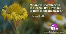 The Power of a Positive Smile – Means of Peace and Friendship
