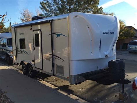 2015 Used Forest River Work And Play 18 Toy Hauler In Nevada Nv