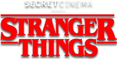 Stranger Things Logo Png Png Image Collection