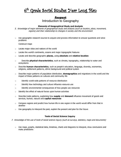 13 Best Images Of 6th Grade Geography Worksheets 7th Grade Map Skills