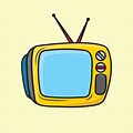 illustration de la télé dessin animé la télé vecteur télévision dessin ...