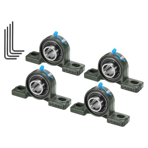 Uxcell 4pcs UCP205 16 Pillow Block Bearings 1 Inch Bore Self Alignment