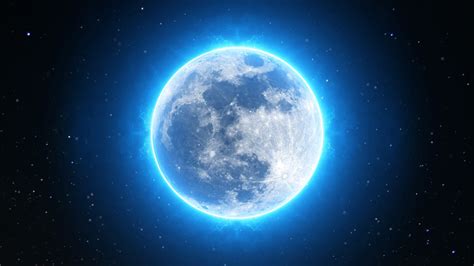 Wallpapers Blue Moon 4k Free Download