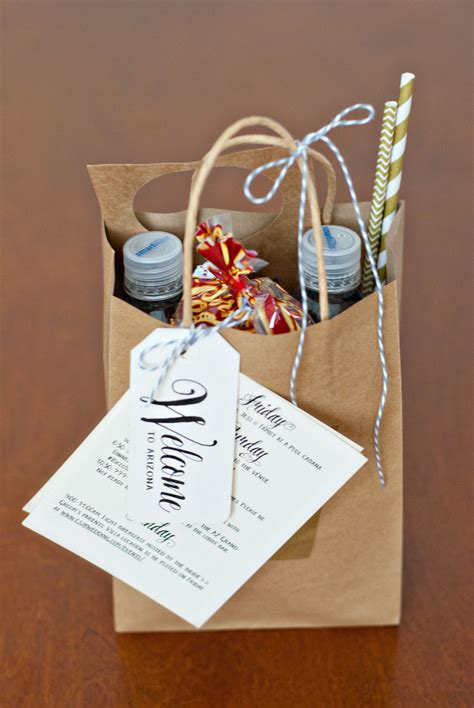 But other guests simply enjoy the ease of ordering from the registry; Wedding Welcome Bags | Handmade and Homegrown