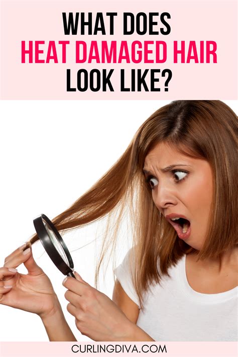 What Does Heat Damaged Hair Look Like Heat Damaged Hair Damaged