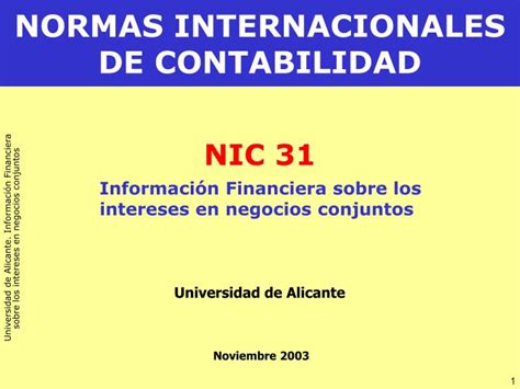 Normas Internacionales De Contabilidad Y Financieras Nic Niif Y Dna Images
