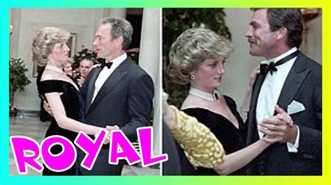 Princess Diana Visibly Blushed As She Dnced With Neil Diamond At
