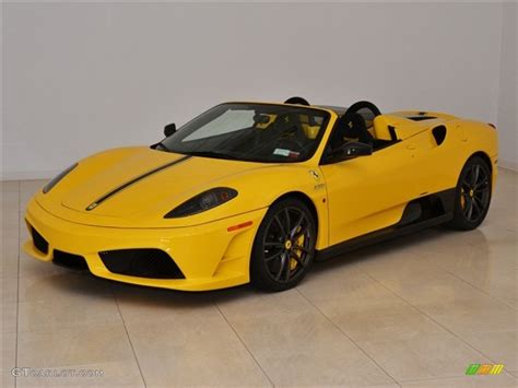 Giallo Modena Yellow 2009 Ferrari F430 16m Scuderia Spider Exterior