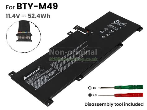 Msi Modern 14 B11sb 289 Battery Replacement Uk