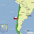 StepMap - Karte von Chile - Landkarte für Chile