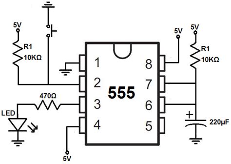 Cannot Share Power Source Between Audio Module And 555 Circuit