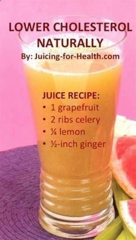 Juices And Foods That Lower Cholesterol Oxidation Juicing For Health
