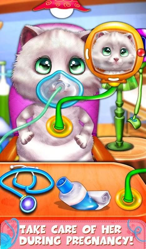 Kitty Take Care New Born Baby Apk Free Casual Android Game Download