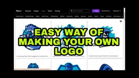 How To Create Your Own Logo Easy Method Youtube
