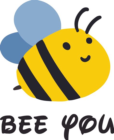 Zoomie Kids Bee You Quote Bumblebee Bees Cartoon Wall Decal Wayfair