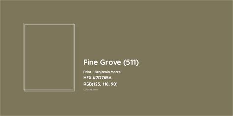 Benjamin Moore Pine Grove 511 Paint Color Codes Similar Paints And