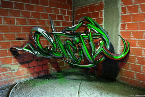 Incredible 3d Graffiti Illusions By Portuguese Artist Odeith