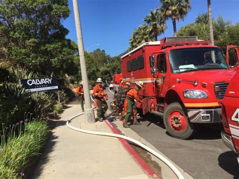 Lafd Puts Out Palisades Highlands Fire Palisades News